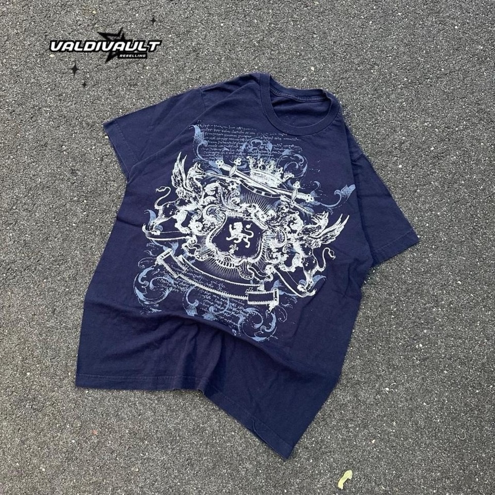 Apt 9 Affliction Style T Shirt Grunge Emo